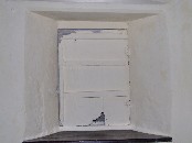 low side window with doors