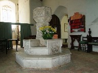 seven sacrament font
