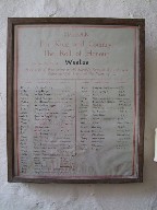 roll of honour