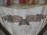 Sunday School banner (detail)