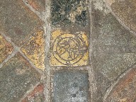Icklingham All Saints: medieval tiles