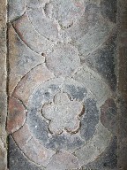 Icklingham All Saints: medieval tiles