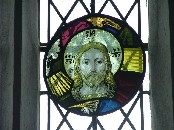 roundel in the east window