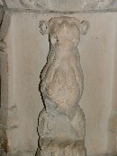 lion on the font