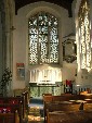 east end of the south aisle