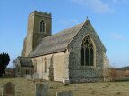 From the east: the window tracery was much admired.