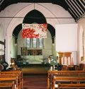A rather fine chancel arch.